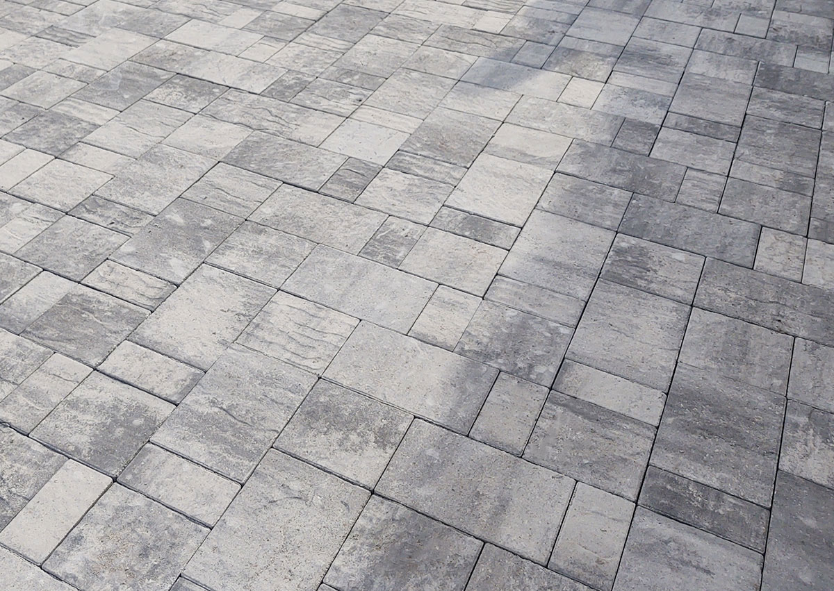 interlocking brick pavers